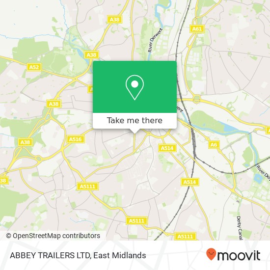 ABBEY TRAILERS LTD map