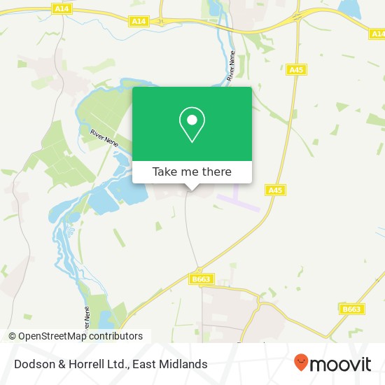 Dodson & Horrell Ltd. map