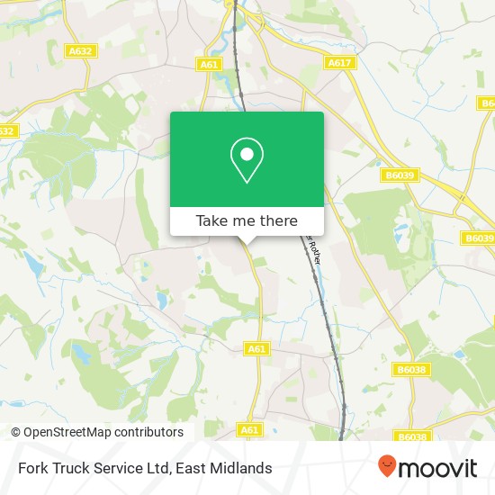 Fork Truck Service Ltd map