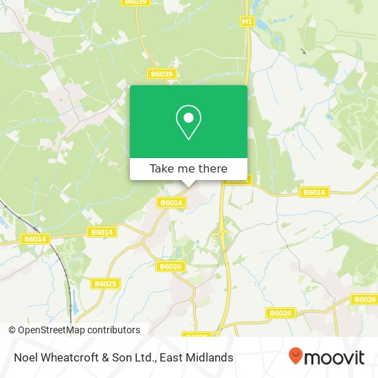 Noel Wheatcroft & Son Ltd. map