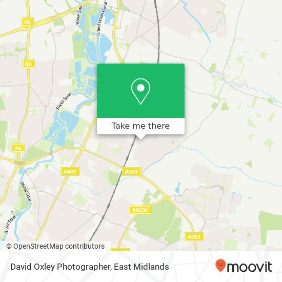 David Oxley Photographer map