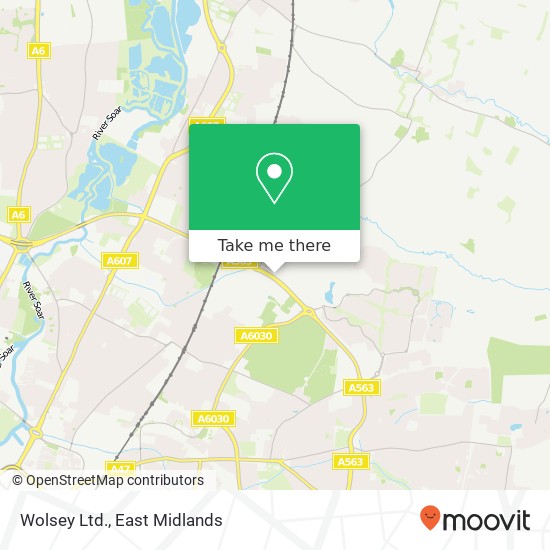 Wolsey Ltd. map