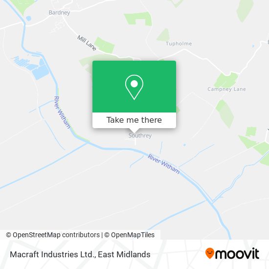 Macraft Industries Ltd. map