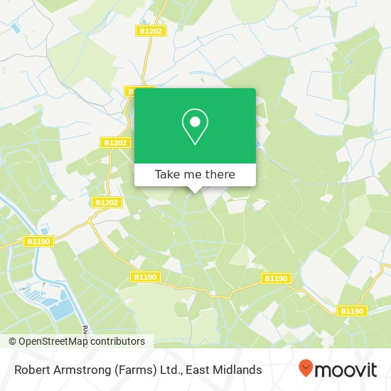 Robert Armstrong (Farms) Ltd. map