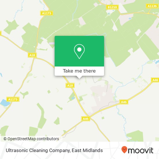 Ultrasonic Cleaning Company map