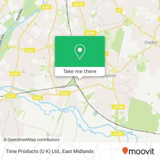 Time Products (U K) Ltd. map