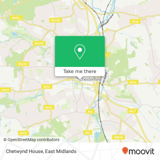 Chetwynd House map