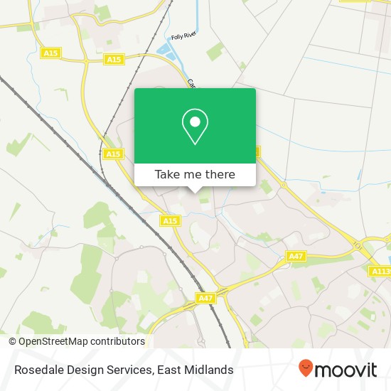 Rosedale Design Services map