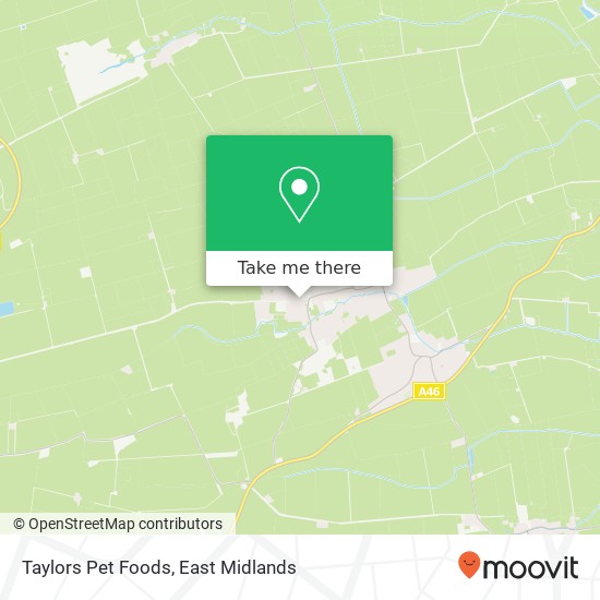 Taylors Pet Foods map