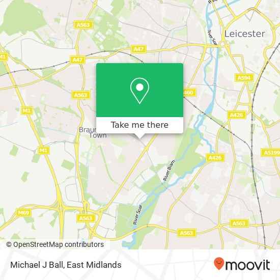 Michael J Ball map