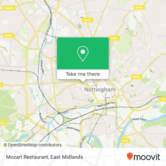 Mozart Restaurant map