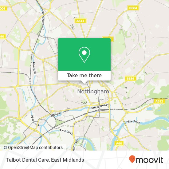 Talbot Dental Care map