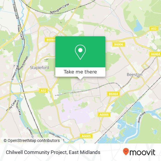 Chilwell Community Project map