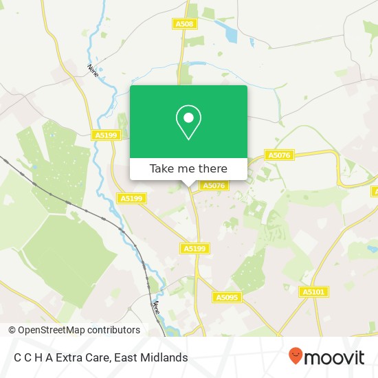 C C H A Extra Care map