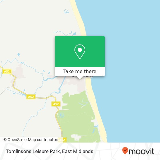 Tomlinsons Leisure Park map