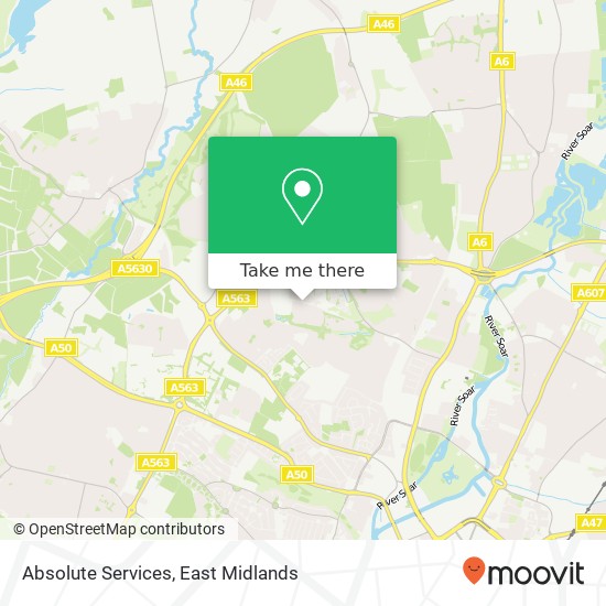 Absolute Services map