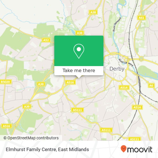 Elmhurst Family Centre map