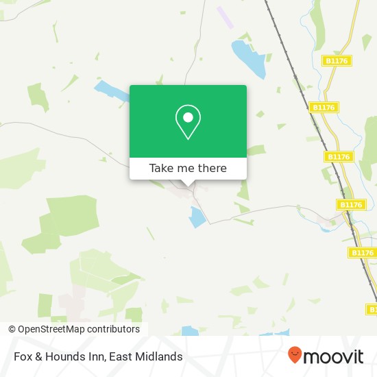 Fox & Hounds Inn map