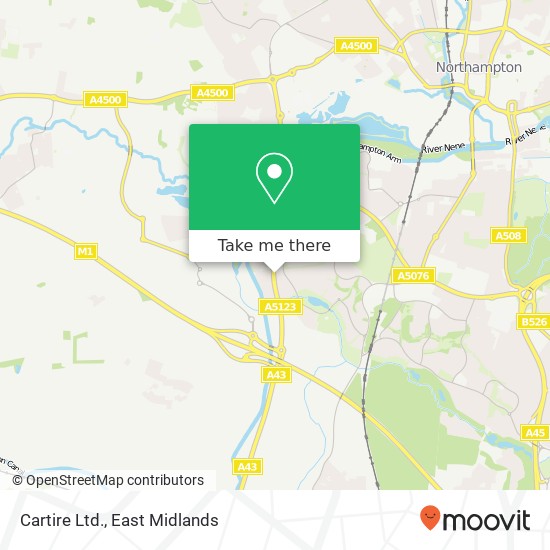 Cartire Ltd. map