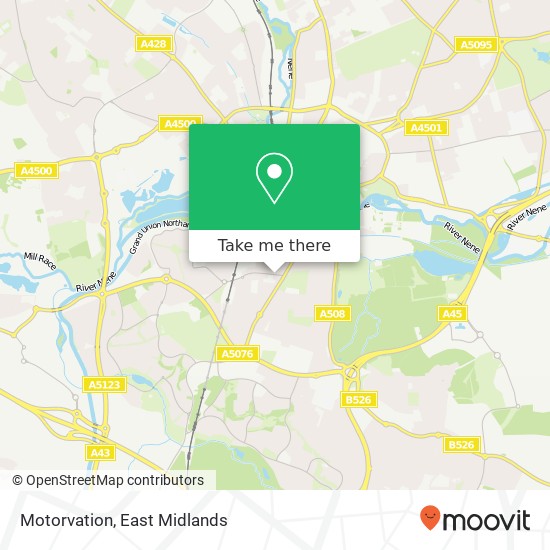 Motorvation map