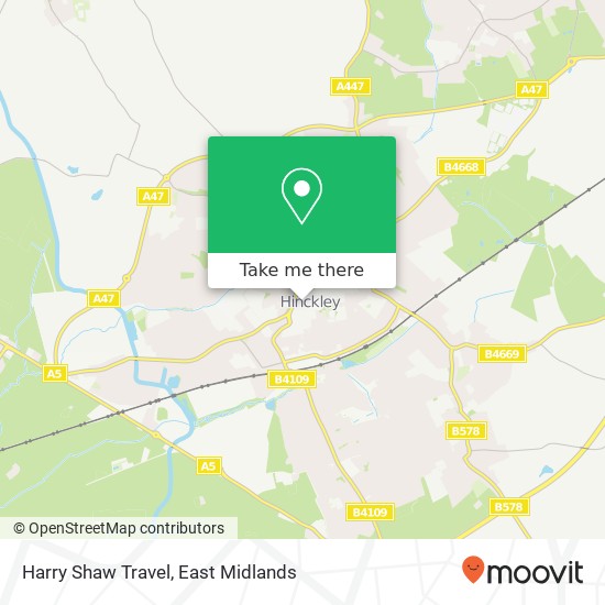 Harry Shaw Travel map