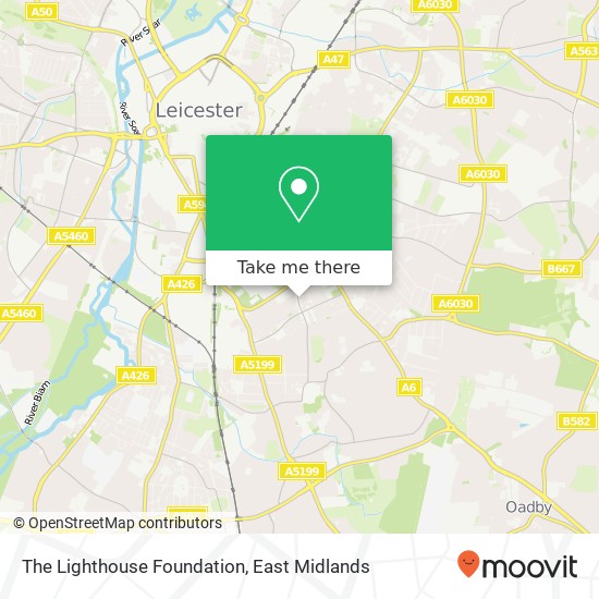 The Lighthouse Foundation map