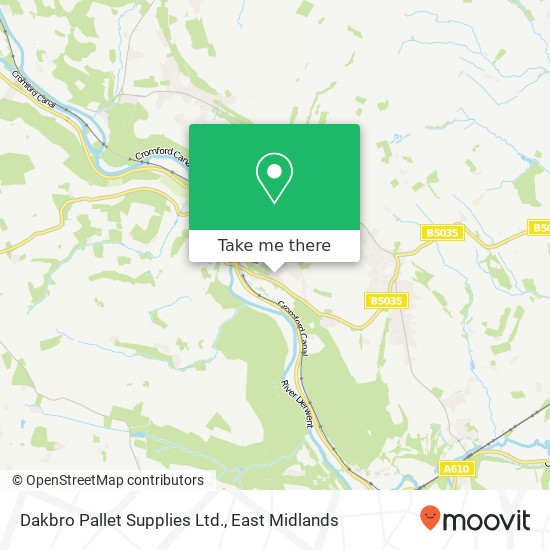 Dakbro Pallet Supplies Ltd. map