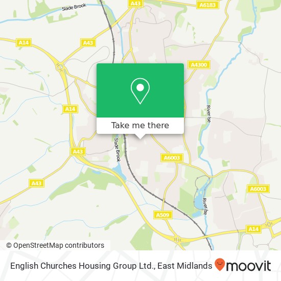 English Churches Housing Group Ltd. map