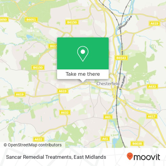 Sancar Remedial Treatments map