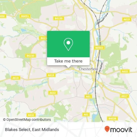Blakes Select map