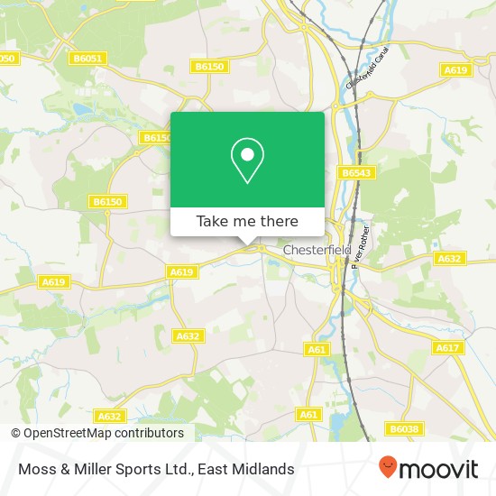 Moss & Miller Sports Ltd. map