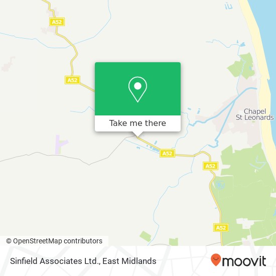 Sinfield Associates Ltd. map