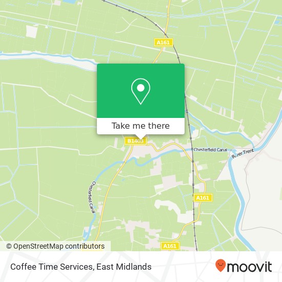 Coffee Time Services map