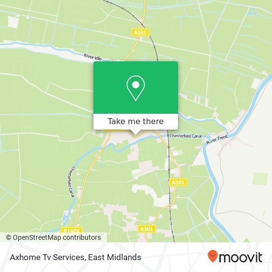 Axhome Tv Services map