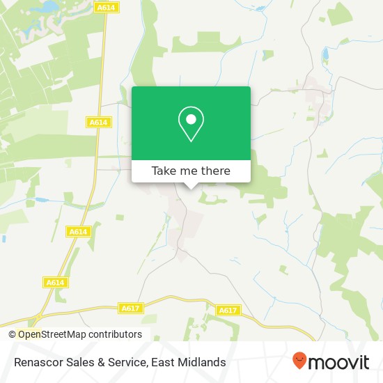 Renascor Sales & Service map