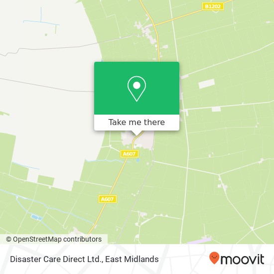 Disaster Care Direct Ltd. map