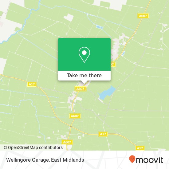Wellingore Garage map