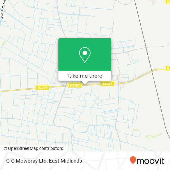 G C Mowbray Ltd map