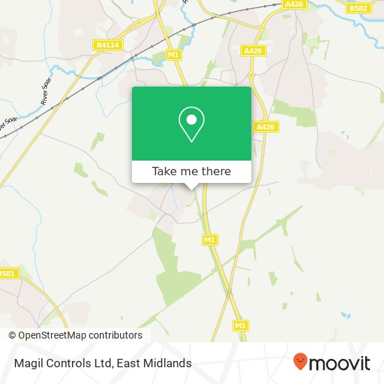 Magil Controls Ltd map