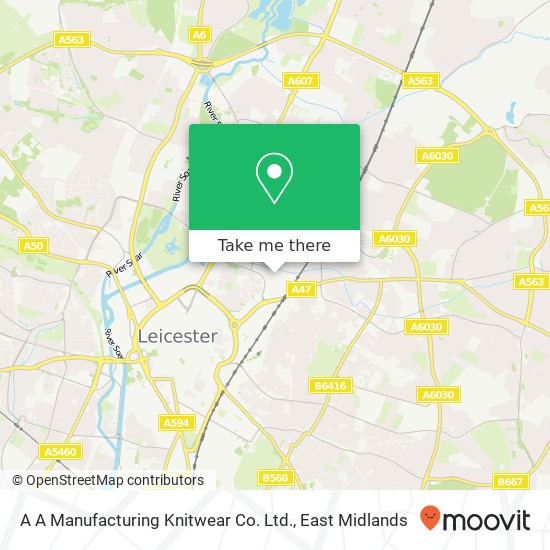 A A Manufacturing Knitwear Co. Ltd. map
