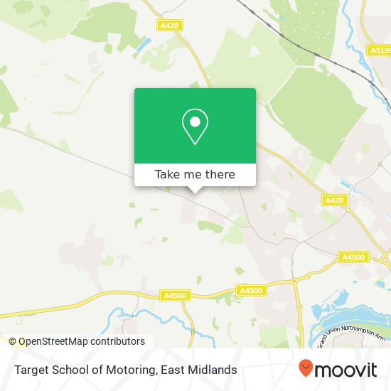 Target School of Motoring map