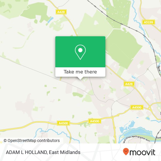 ADAM L HOLLAND map