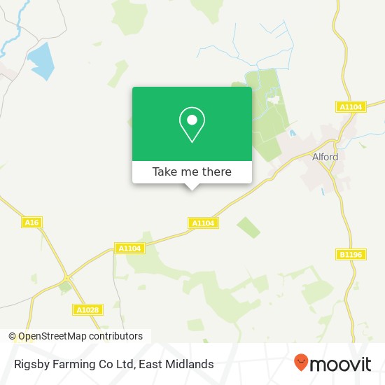 Rigsby Farming Co Ltd map