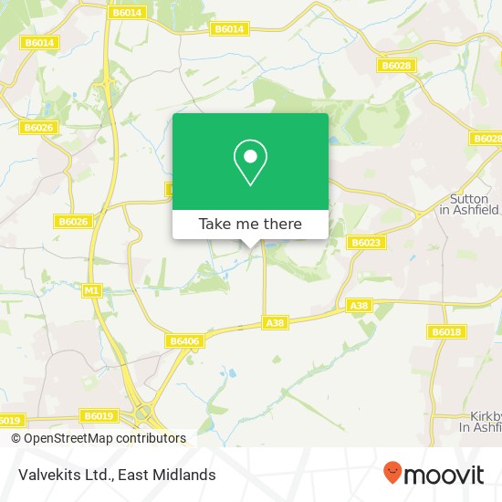 Valvekits Ltd. map