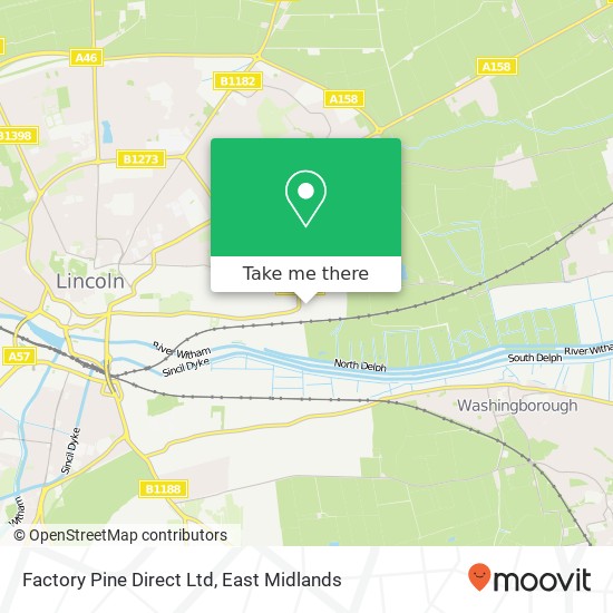 Factory Pine Direct Ltd map