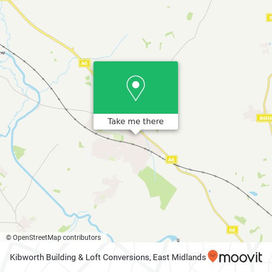 Kibworth Building & Loft Conversions map