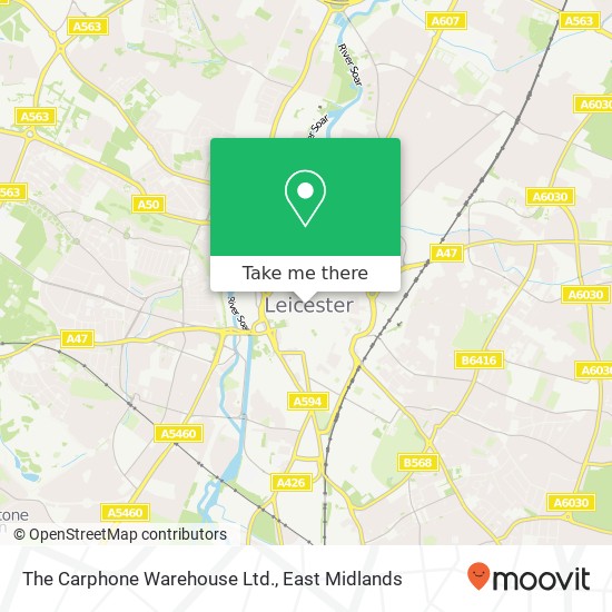 The Carphone Warehouse Ltd. map