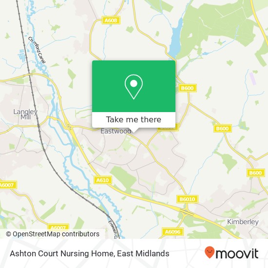 Ashton Court Nursing Home map