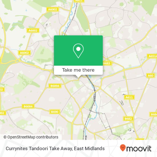 Currynites Tandoori Take Away map