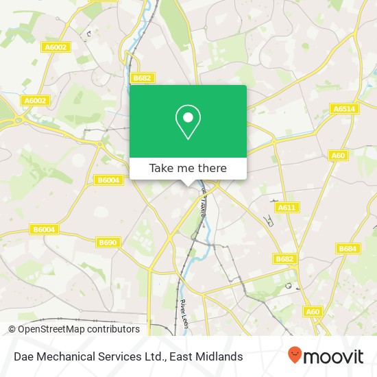 Dae Mechanical Services Ltd. map